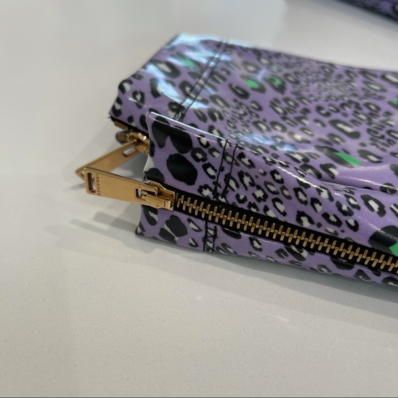 SOLD🚫AUTHENTIC NWOT Versace Purple Leopard Pants IT36 - Picture 5 of 14